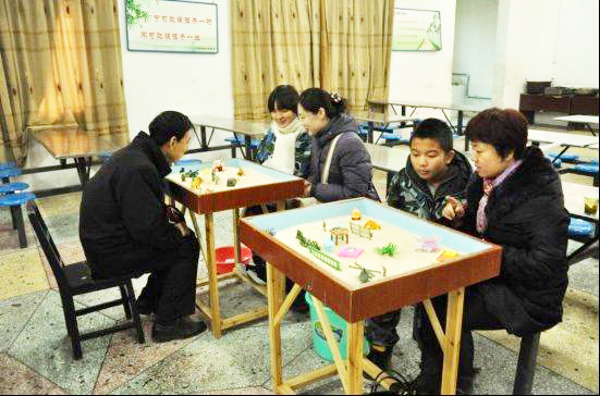 湖南春雷特训学校家庭沙盘，丰富的沙盘世界